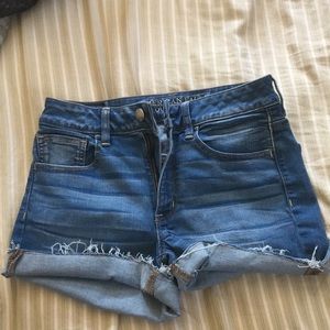 American eagle jean shorts
